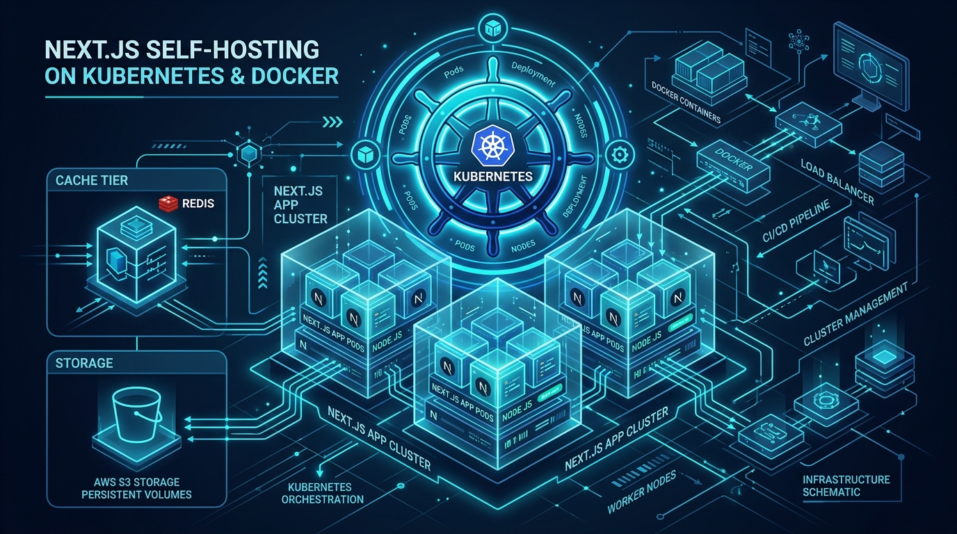 The Self-Hosting Gauntlet: Running Next.js on Kubernetes and Docker Without Vercel Cover
